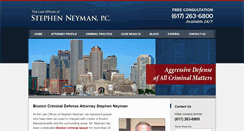 Desktop Screenshot of neymanlaw.com